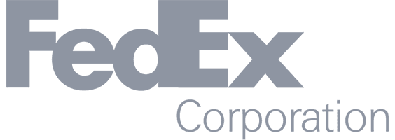FedEx-Logo grau