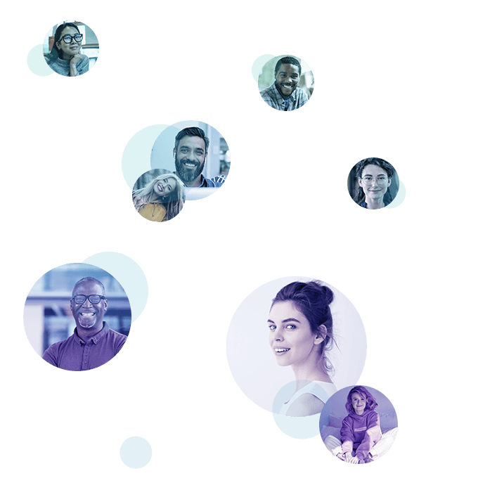 Bubbles mit verschiedenen Personen 2